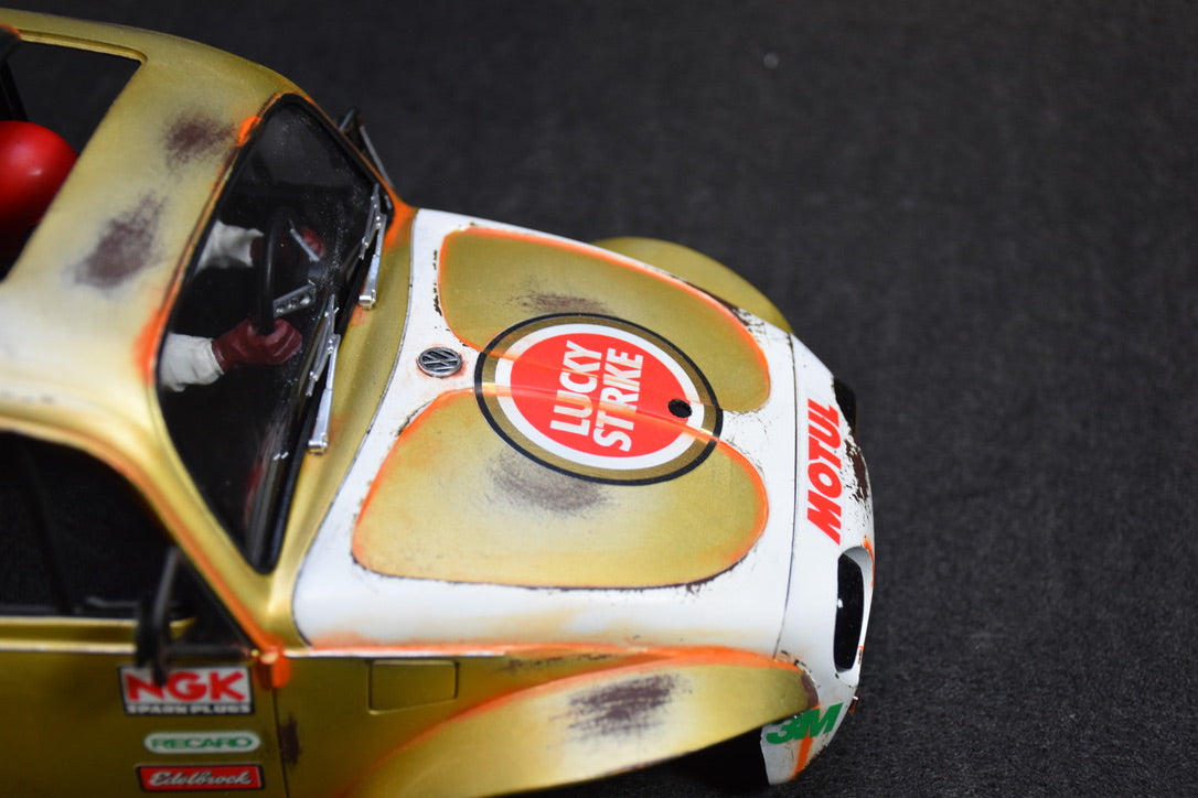 Tamiya Sand Scorcher 1/10 Custom Painted Body – Finished with Driver Figure (VOLKSTRIKE v2) - BOLIM RC CUSTOMS