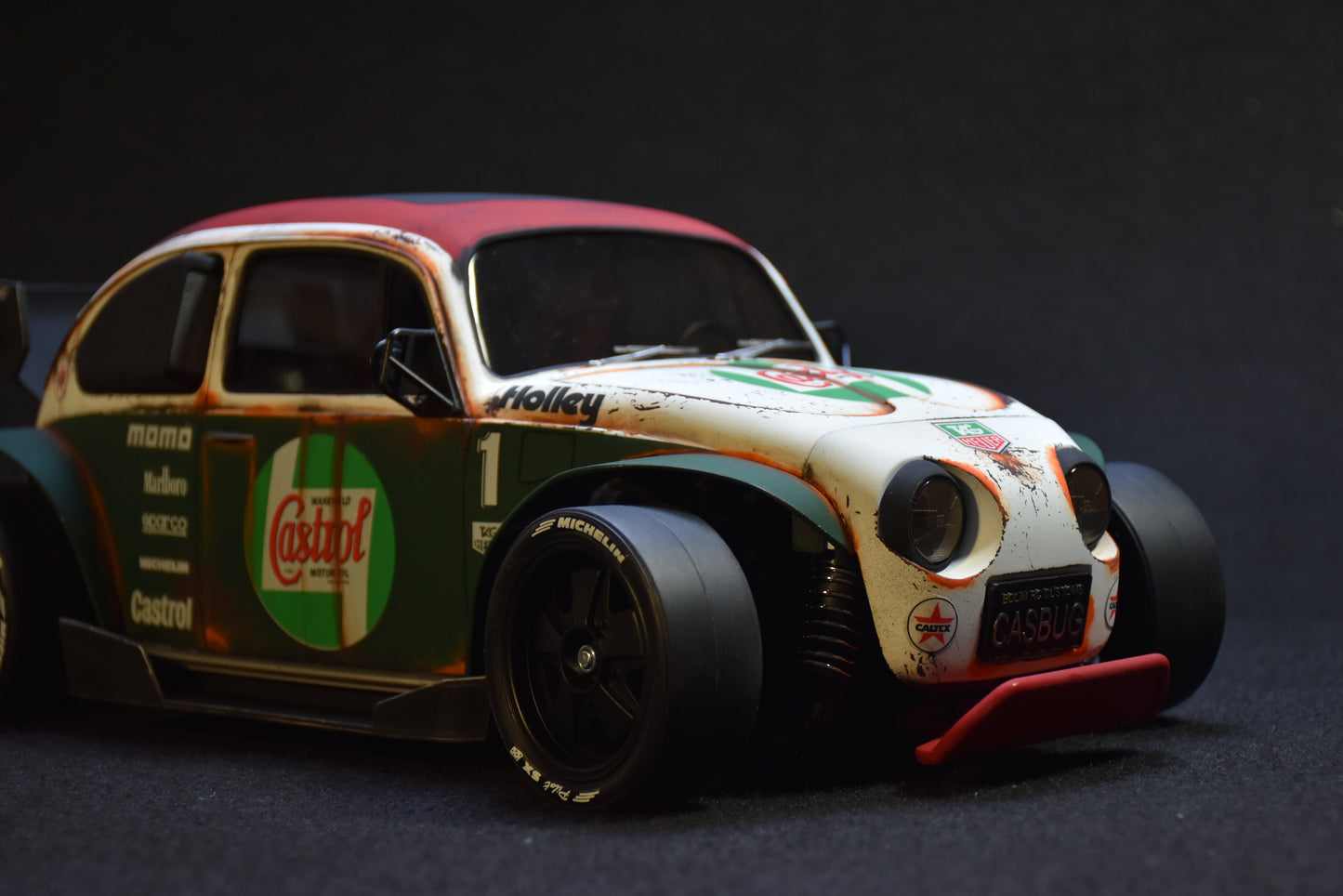Tamiya Custom Built STREET Blitzer Beetle (CASTROL) – 1/10 RC (Tamiya BT-01 Chassis)