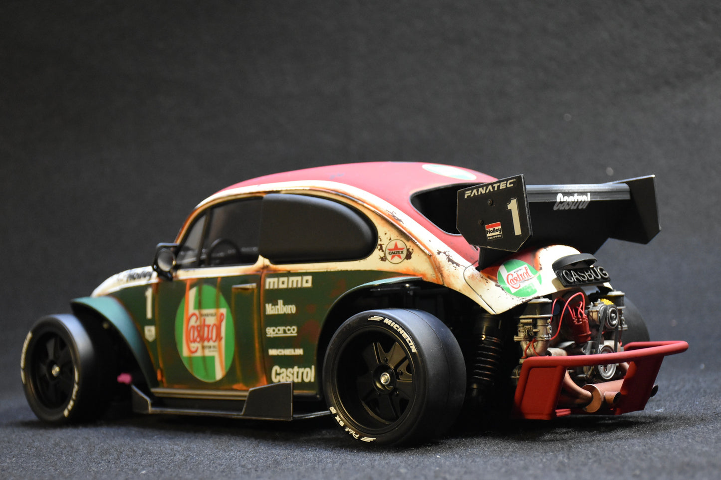 Tamiya Custom Built STREET Blitzer Beetle (CASTROL) – 1/10 RC (Tamiya BT-01 Chassis)