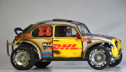 Tamiya Sand Scorcher 1/10 Custom Painted Body – Finished with Driver Figure (DESOLATE)