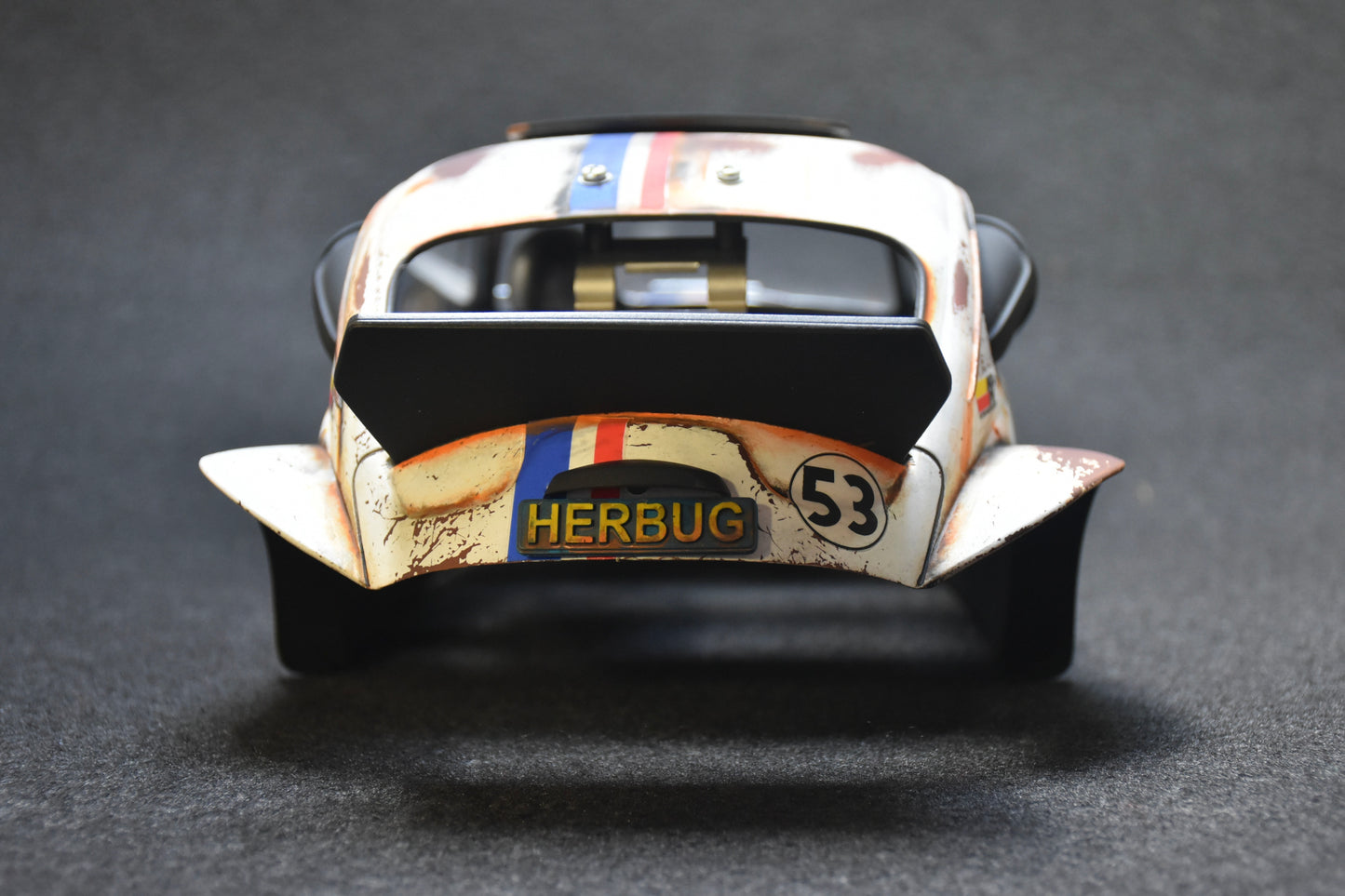 HERBUG - Tamiya Sand Scorcher 1/10 Custom Painted Body – Finished with Driver Figure