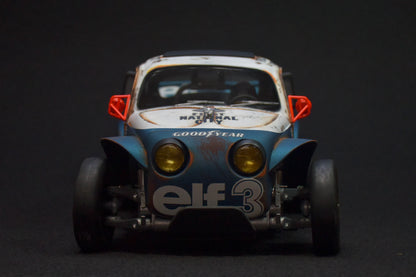 Tamiya Sand Scorcher 1/10 Custom Painted Body – Finished with Driver Figure (Tyrrell p34 tribute)