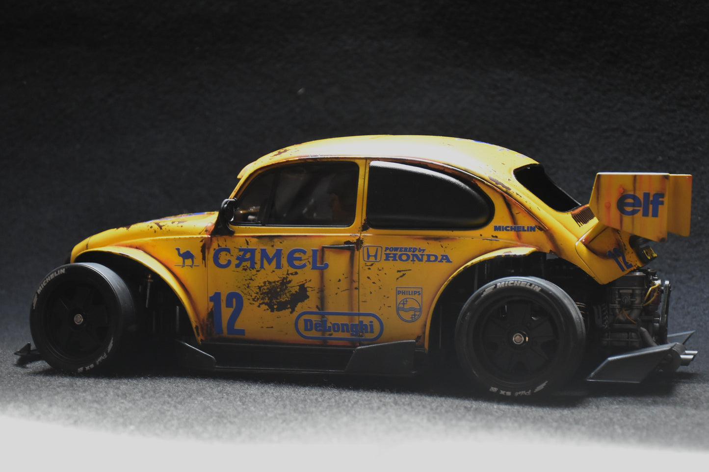 Tamiya Custom-Built STREET Blitzer Beetle (CAMEL LIVERY #2) – 1/10 RC (Tamiya BT-01 Chassis)