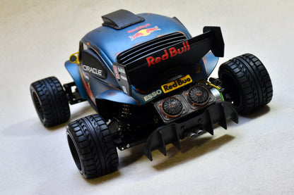 REDBUG 3  - Custom-Built Tamiya Blitzer Beetle – 1/10 RC Buggy (RED BULL LIVERY)