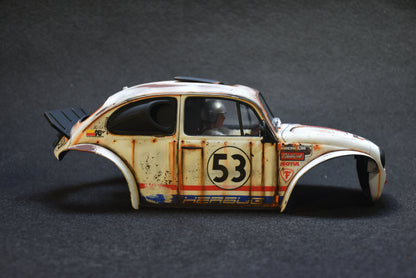 HERBUG - Tamiya Sand Scorcher 1/10 Custom Painted Body – Finished with Driver Figure