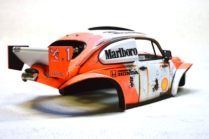 Tamiya Sand Scorcher 1/10 Custom Painted Body – Finished with Driver Figure (BUGLAREN)