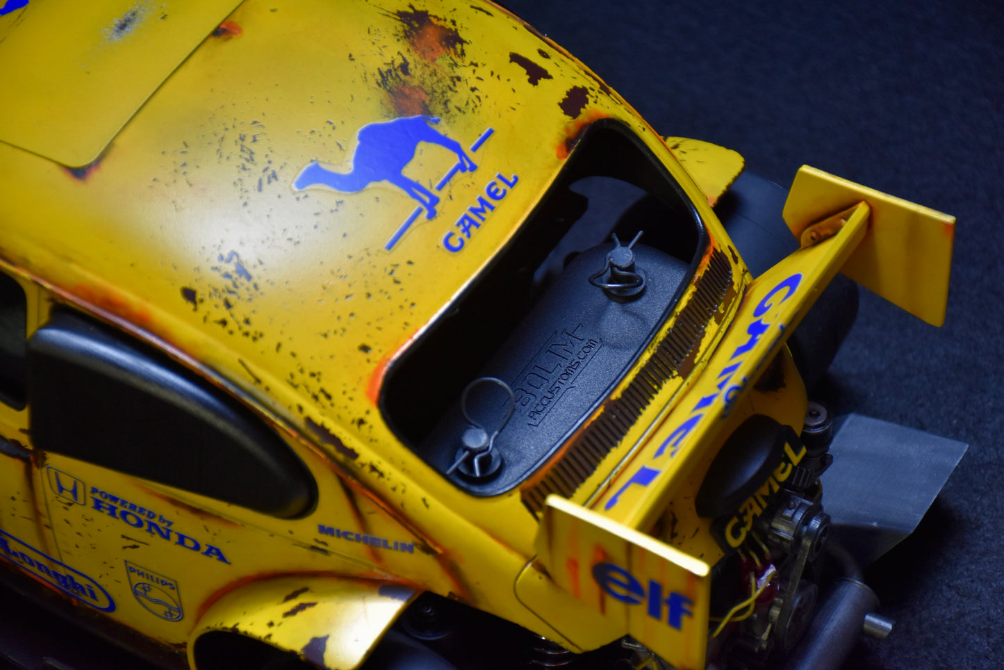 Tamiya Custom-Built STREET Blitzer Beetle (CAMEL LIVERY #2) – 1/10 RC (Tamiya BT-01 Chassis)
