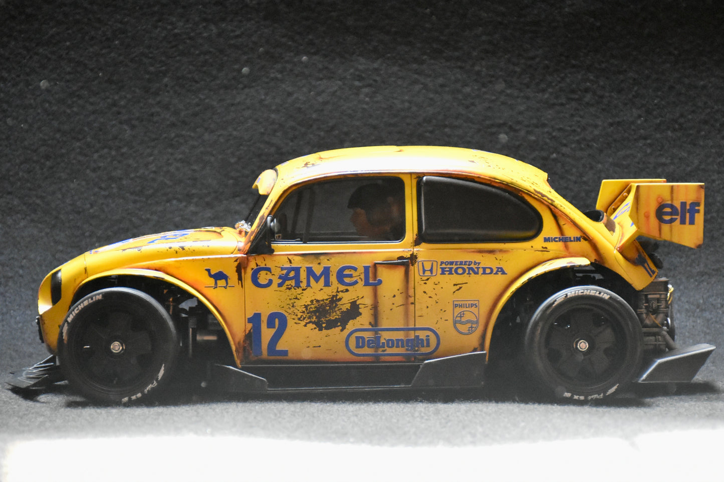 Tamiya Custom-Built STREET Blitzer Beetle (CAMEL LIVERY #2) – 1/10 RC (Tamiya BT-01 Chassis)