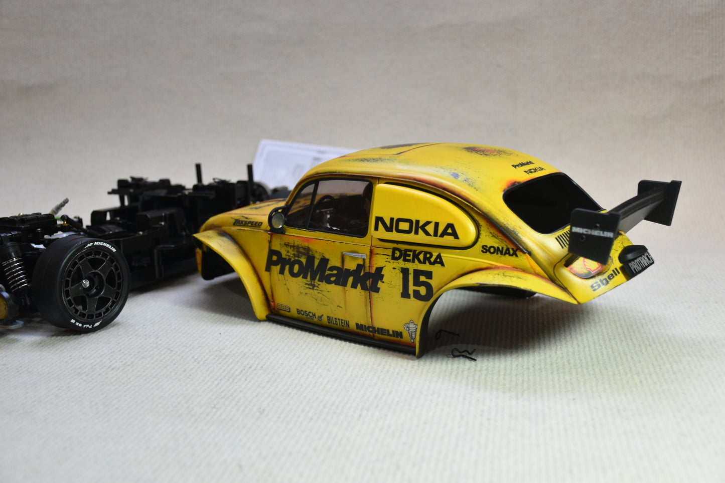 Tamiya Custom Built STREET Blitzer Beetle (PROMARKT) – 1/10 RC (Tamiya BT-01 Chassis)