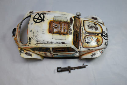 Tamiya Sand Scorcher 1/10 Custom Painted Body – Finished with Driver Figure (2SEXY4U)