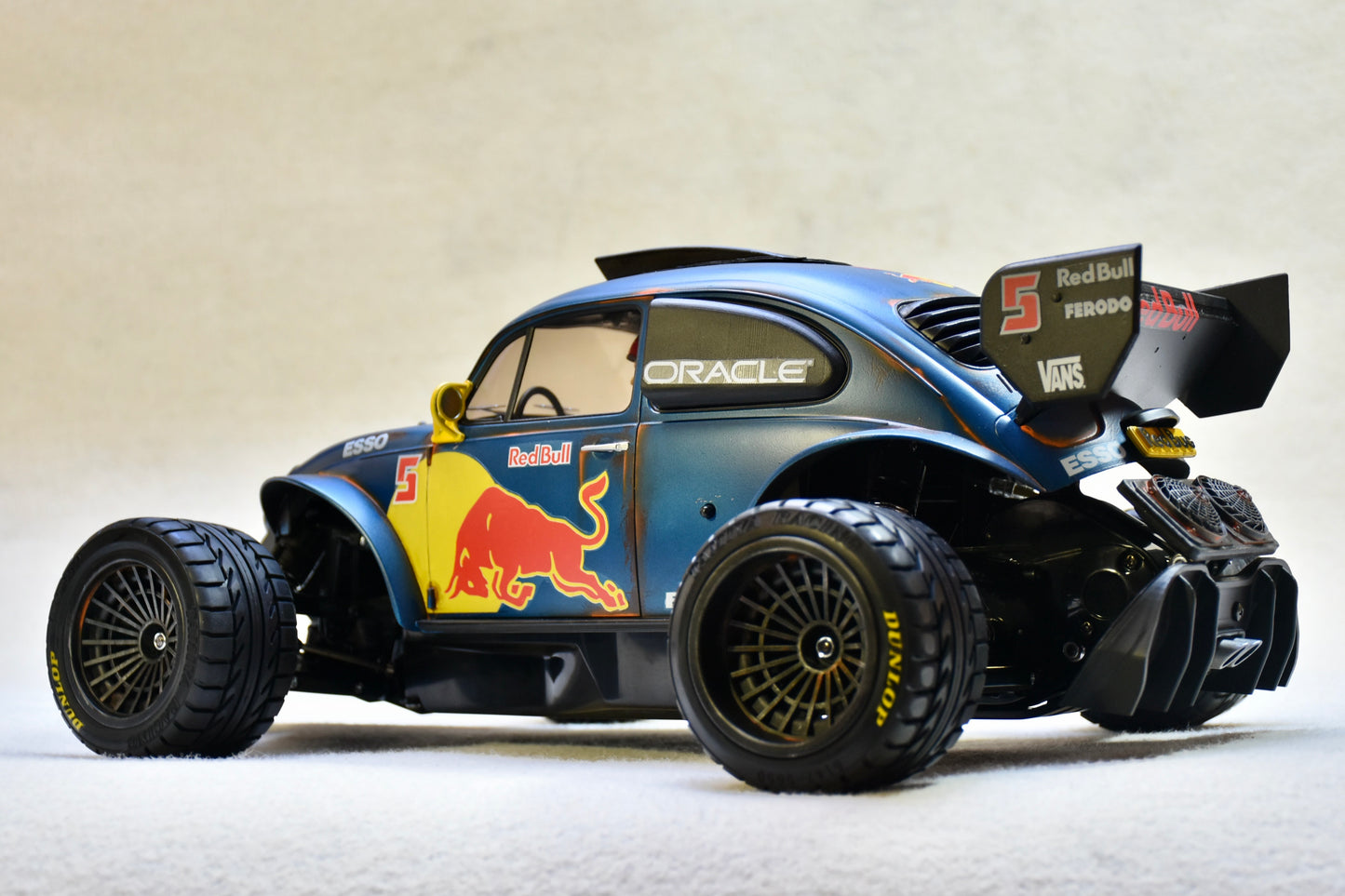 REDBUG 3  - Custom-Built Tamiya Blitzer Beetle – 1/10 RC Buggy (RED BULL LIVERY)