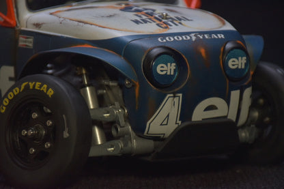 Tamiya Sand Scorcher 1/10 Custom Painted Body – Finished with Driver Figure (Tyrrell p34 tribute)