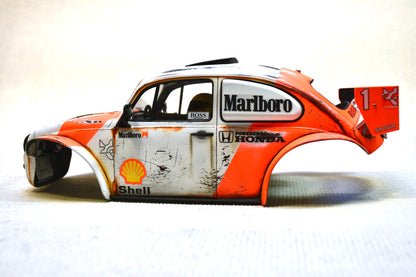 Tamiya Sand Scorcher 1/10 Custom Painted Body – Finished with Driver Figure (BUGLAREN)
