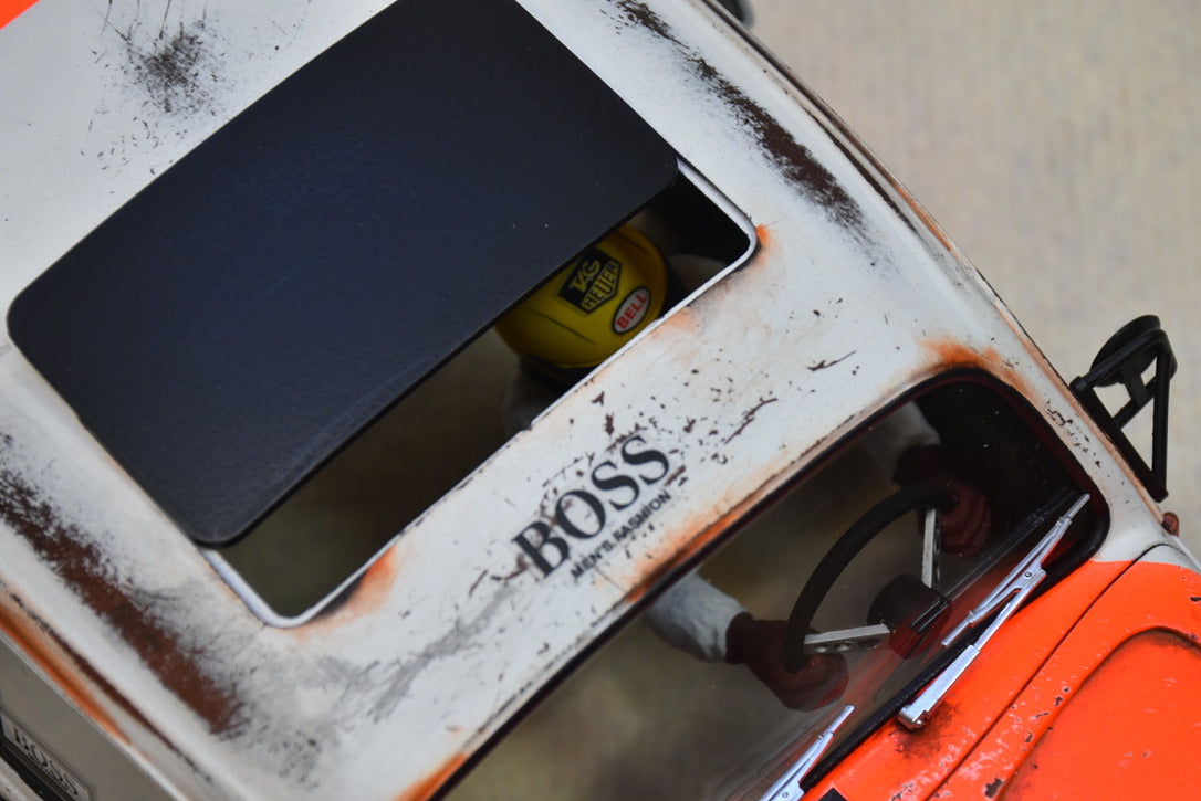 Tamiya Sand Scorcher 1/10 Custom Painted Body – Finished with Driver Figure (BUGLAREN)