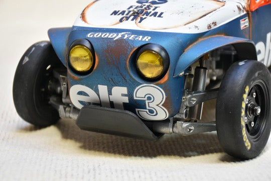 Tamiya Sand Scorcher 1/10 Custom Painted Body – Finished with Driver Figure (Tyrrell p34 tribute) - BOLIM RC CUSTOMS