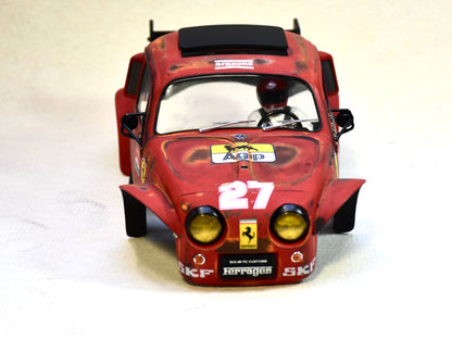 Tamiya Sand Scorcher 1/10 Custom Painted Body – Finished with Driver Figure (Ferragen)