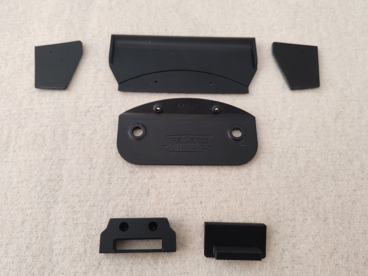 Body Mount Set for Sand Scorcher body to fit on Tamiya MB-01 Chassis Custom Resin Part (by Bolim RC Customs)
