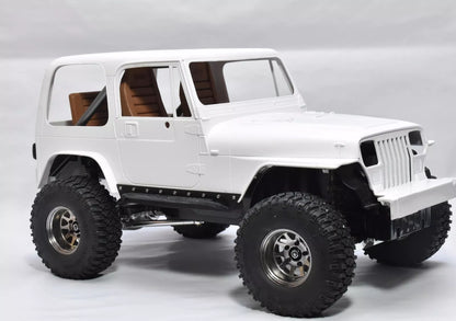 Side Bars / Side Steps (Pair) (Type 2) – Tamiya CC-01/CR-01 Jeep Wrangler YJ 1/10 Body – Custom Resin Part (by Bolim RC Customs)