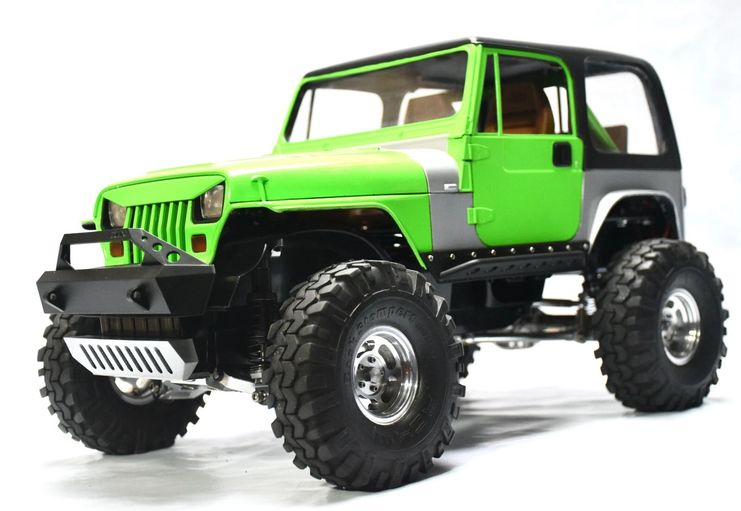 Side Bars / Side Steps (Pair) (Type 3) – Tamiya CC-01/CR-01 Jeep Wrangler YJ 1/10 Body – Custom Resin Part (by Bolim RC Customs)