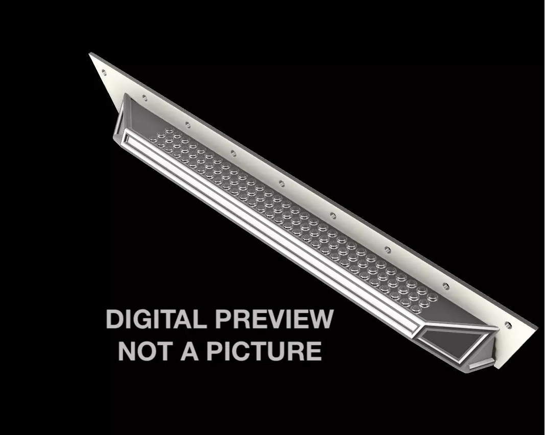 Side Bars / Side Steps (Pair) (Type 4) – Tamiya CC-01/CR-01 Jeep Wrangler YJ 1/10 Body – Custom Resin Part (by Bolim RC Customs)