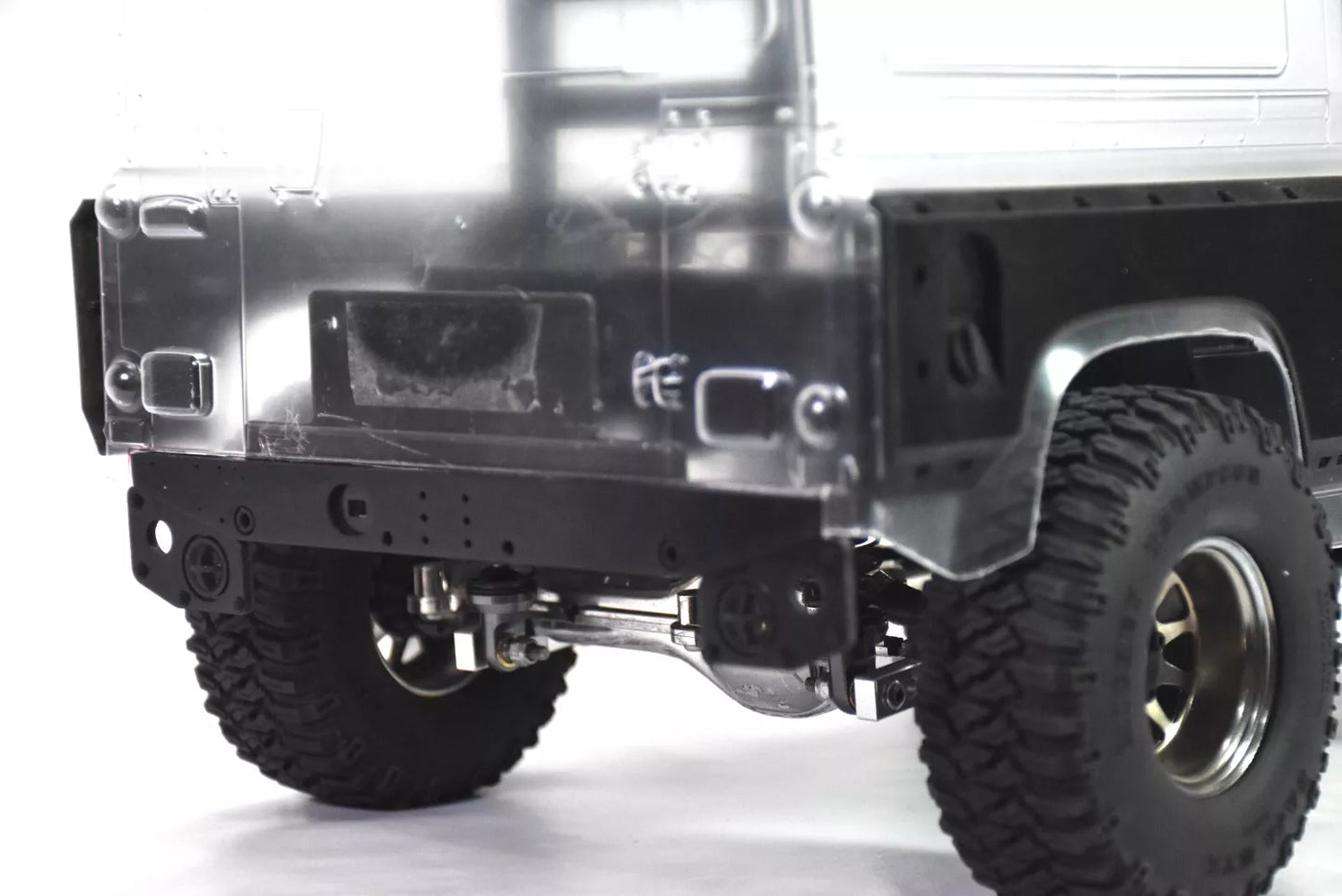 Rear Bumper (Kahn Style) – Tamiya CC-01 / CC-02 Land Rover Defender D90 Body – Custom Resin Part (by Bolim RC Customs)