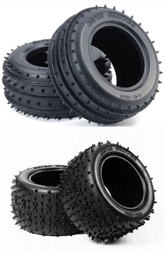 Tamiya Blitzer Beetle 2011 Front & Rear Tires (58502) – Genuine  50449 50450 – New from NIB Kit - BOLIM RC CUSTOMS