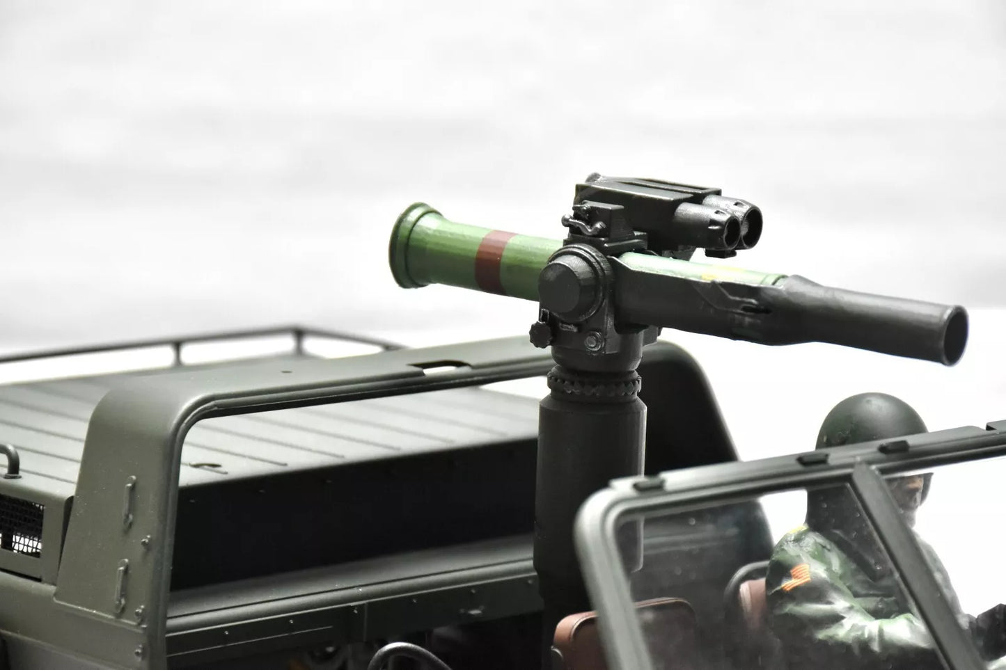 Hughes TOW ATGM Missile Weapon – Tamiya XR311 1/12 US Army Prototype (58004)– Custom Resin Part (by Bolim RC Customs)