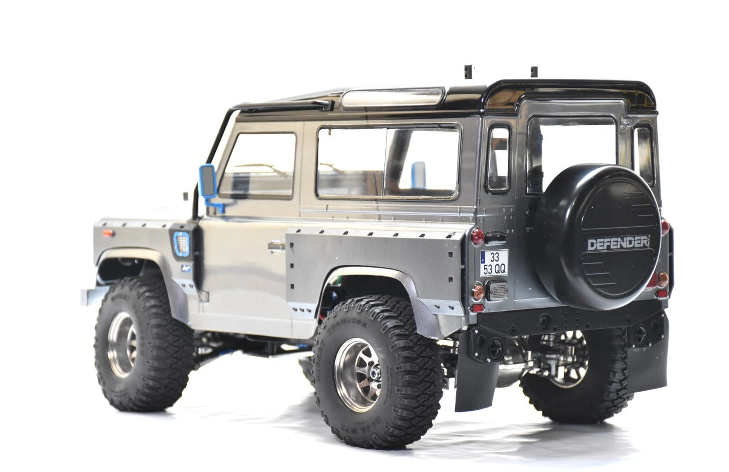 Rear Bumper (Kahn Style) – Tamiya CC-01 / CC-02 Land Rover Defender D90 Body – Custom Resin Part (by Bolim RC Customs)