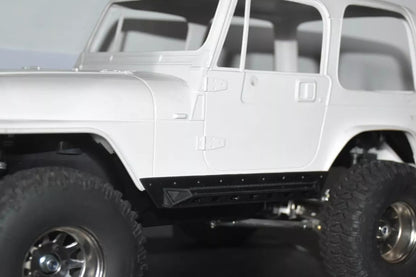 Side Bars / Side Steps (Pair) (Type 4) – Tamiya CC-01/CR-01 Jeep Wrangler YJ 1/10 Body – Custom Resin Part (by Bolim RC Customs)