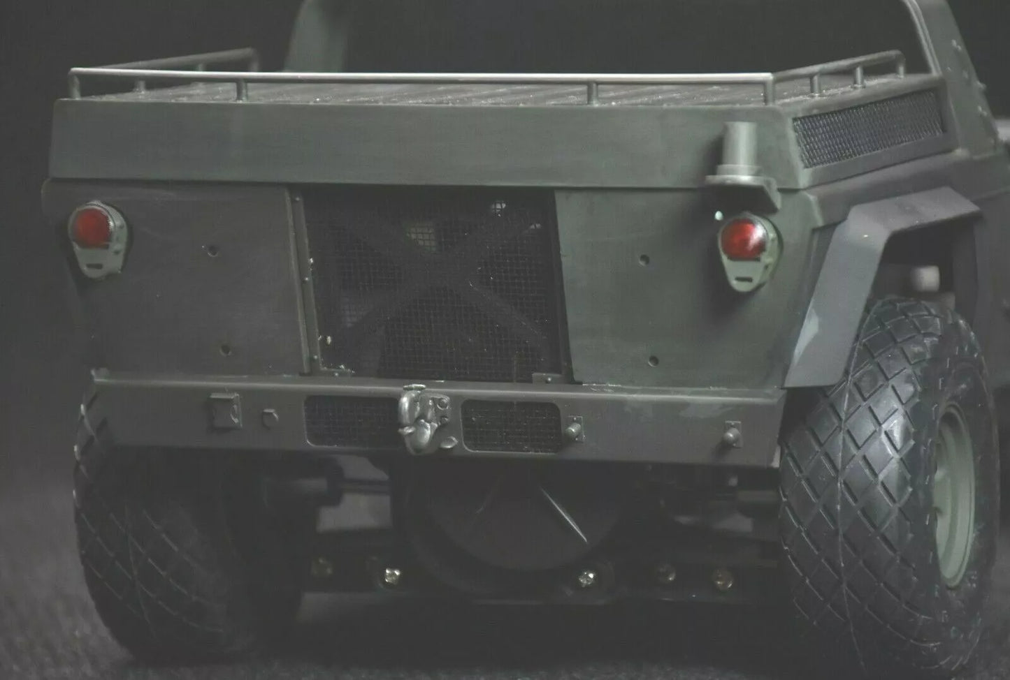 Rear Lights (Pair, Clear) – For Tamiya XR311 (US Army Prototype FMC) Body – RC Custom Resin Upgrade Parts