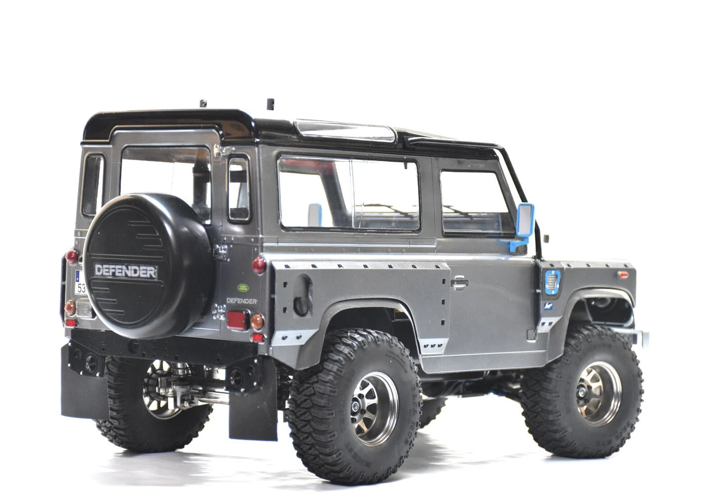 Rear Bumper (Kahn Style) – Tamiya CC-01 / CC-02 Land Rover Defender D90 Body – Custom Resin Part (by Bolim RC Customs)