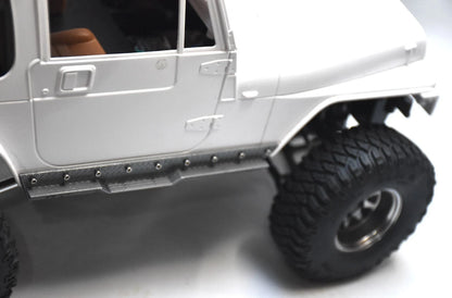 Side Bars / Side Steps (Pair) (Type 1) – Tamiya CC-01/CR-01 Jeep Wrangler YJ 1/10 Body – Custom Resin Part (by Bolim RC Customs)