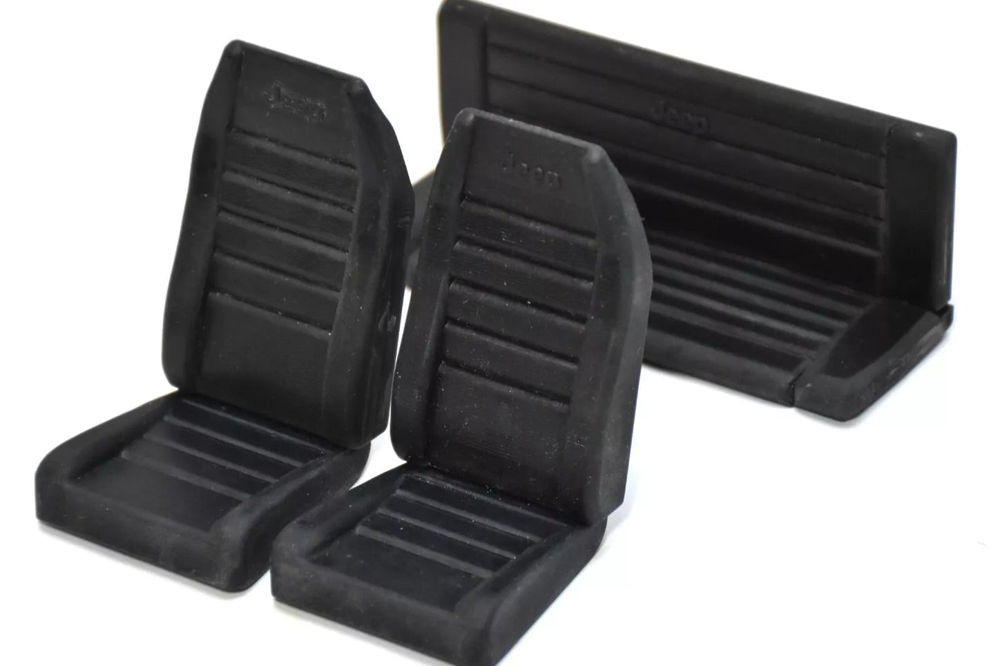 Seats Set (FRONT & REAR) for Tamiya CC-01 Jeep Wrangler YJ 1/10 Body – Custom Resin Part (by Bolim RC Customs)