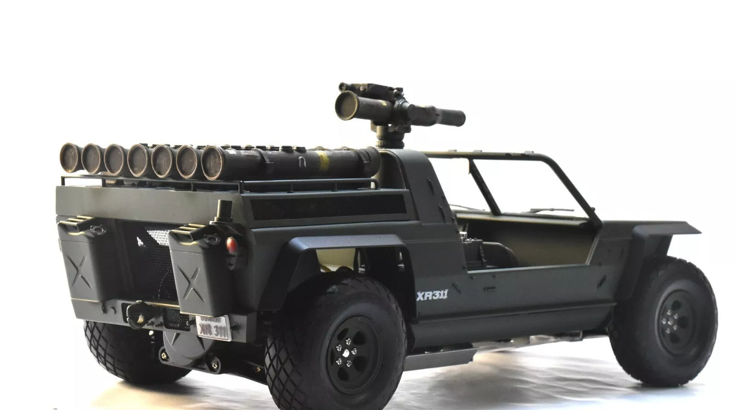 TOW Missile Canister RACK – Tamiya XR311 1/12 US Army Prototype (58004)– Custom Resin Part (by Bolim RC Customs)