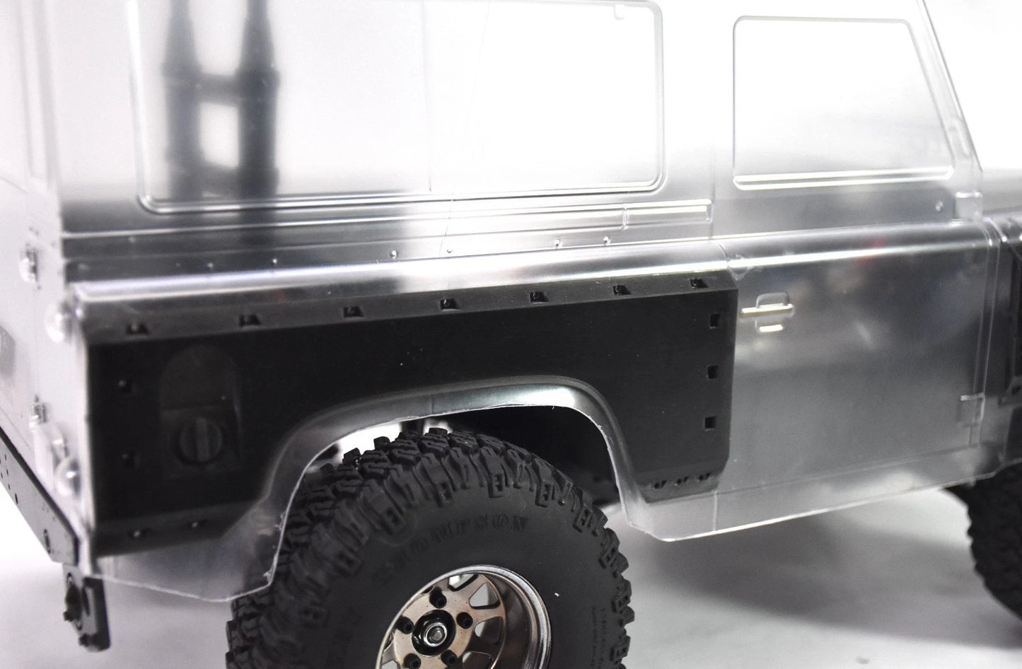Side Panels (Kahn Style) – Tamiya CC-01 / CC-02 Land Rover Defender D90 Body – Custom Resin Part (by Bolim RC Customs)