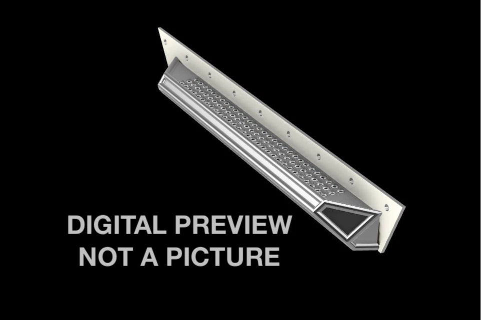 Side Bars / Side Steps (Pair) (Type 4) – Tamiya CC-01/CR-01 Jeep Wrangler YJ 1/10 Body – Custom Resin Part (by Bolim RC Customs)