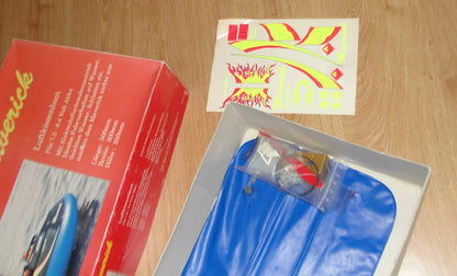 Vintage MAVERICK RC Electric Powered HOVERCRAFT KIT – Swiss Made Luftkissenboot – NIB