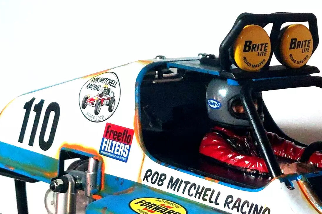 Roof Lights Cage (Protector) – Tamiya Buggy Champ / Rough Rider 1/10 – Custom Resin Part (by Bolim RC Customs)