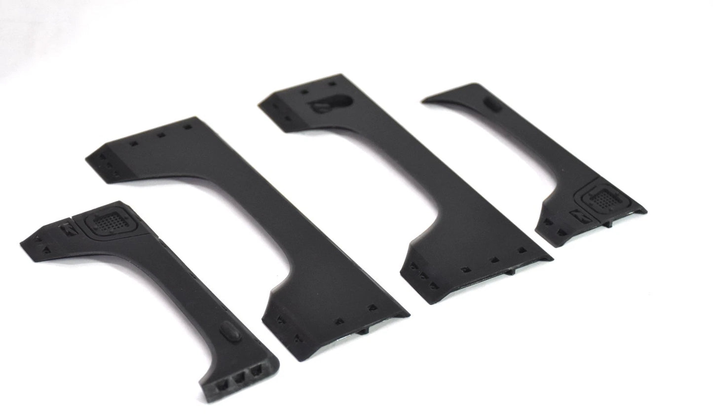 Side Panels (Kahn Style) – Tamiya CC-01 / CC-02 Land Rover Defender D90 Body – Custom Resin Part (by Bolim RC Customs)