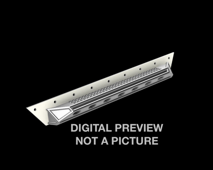 Side Bars / Side Steps (Pair) (Type 4) – Tamiya CC-01/CR-01 Jeep Wrangler YJ 1/10 Body – Custom Resin Part (by Bolim RC Customs)
