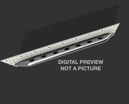 Side Bars / Side Steps (Pair) (Type 3) – Tamiya CC-01/CR-01 Jeep Wrangler YJ 1/10 Body – Custom Resin Part (by Bolim RC Customs)