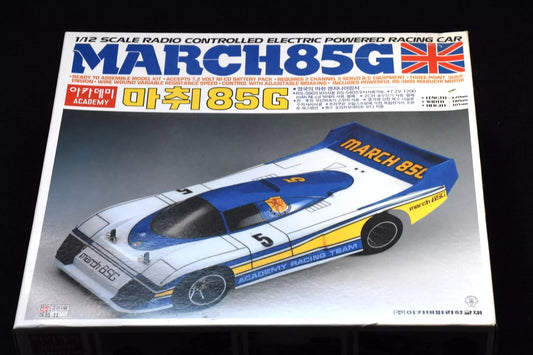 ACADEMY – March 85G – 1/12 Scale – Vintage RC Electric Powered KIT